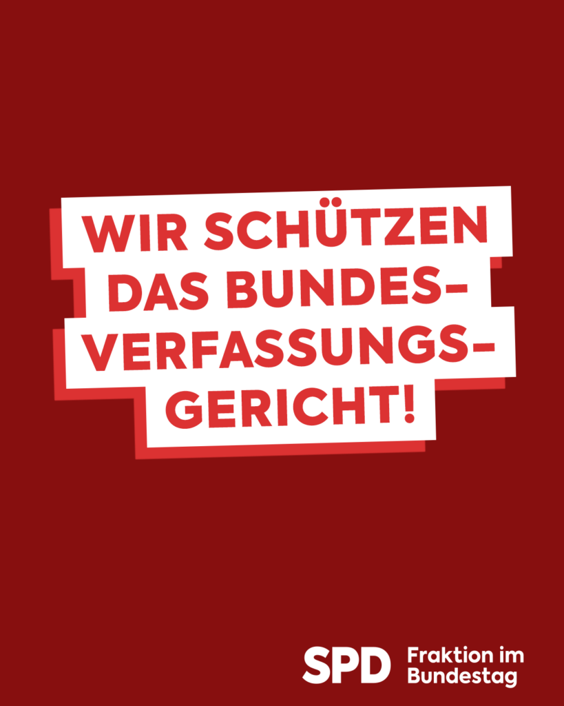 Wir schützen das Bundesverfassungsgericht