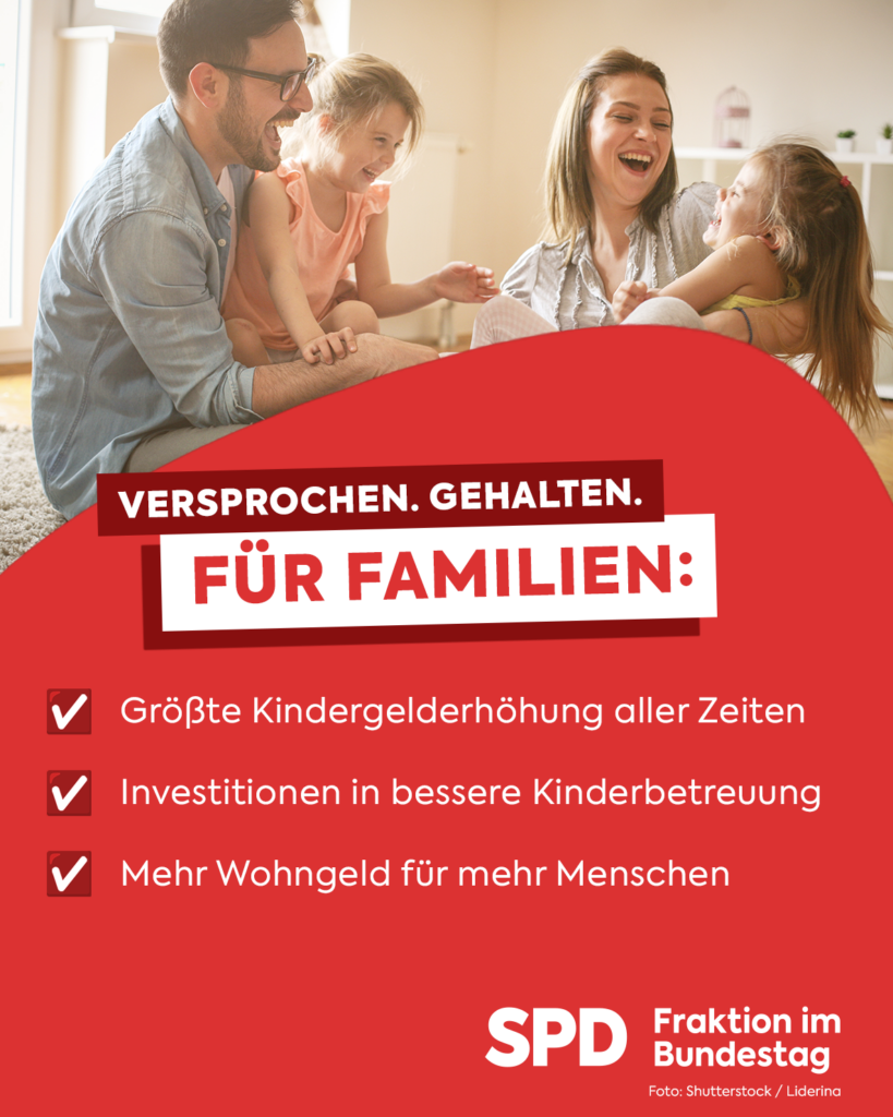 Für die Familien von heute und die von morgen!