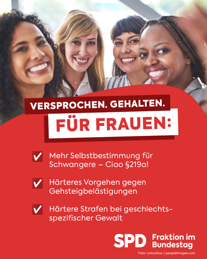 Versprochen. Gehalten! Für Frauen