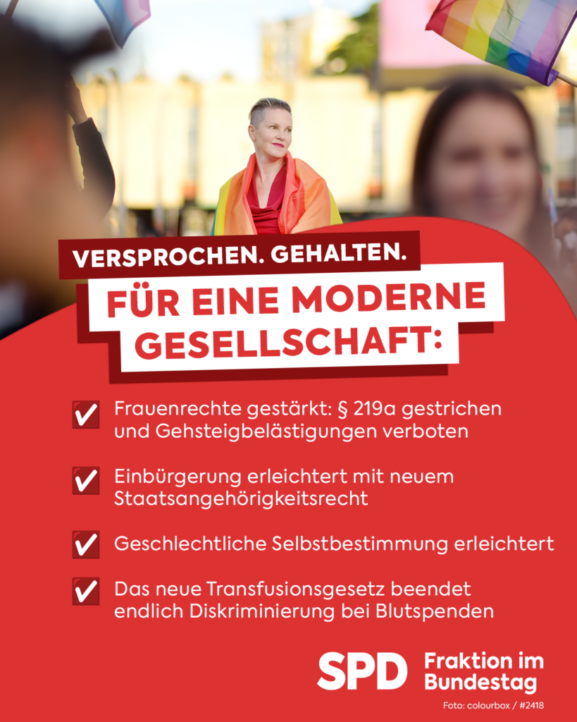 Für ein respektvolles Miteinander - für eine moderne Gesellschaft.