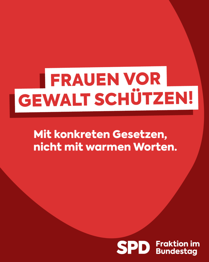 Das Gewalthilfegesetz muss jetzt kommen!